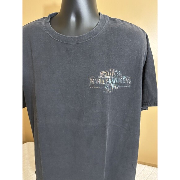 Harley Davidson Ehlerdings River City New Haven Indiana 2 Sided Tee Men’s XL - Picture 11 of 14